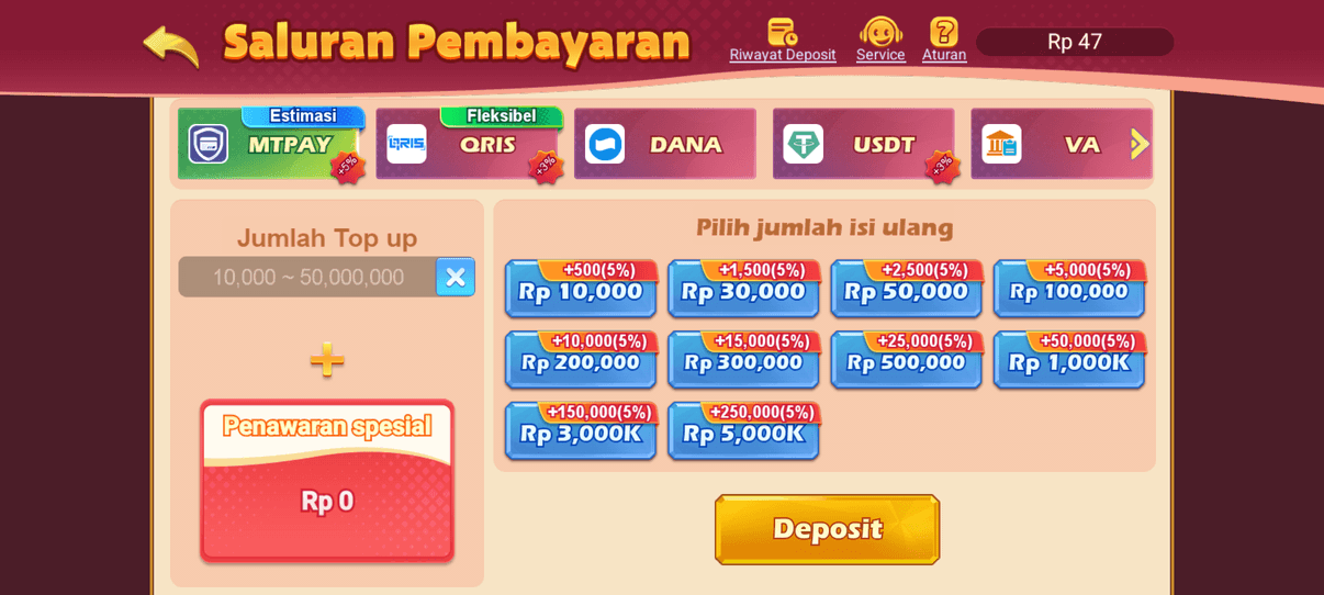 Screenshot 3126 Slot APK v3.6