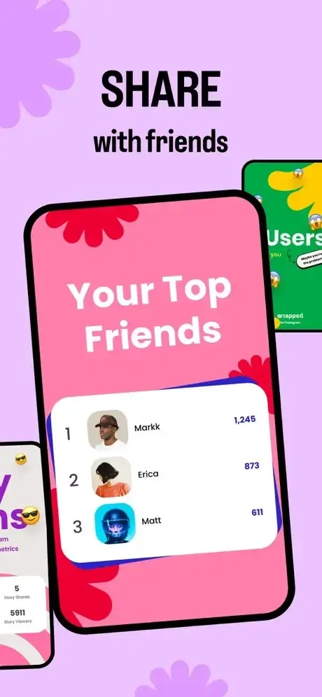 Screenshot IG Wrapped APK v1.0.9 untuk Analisis Aktivitas Instagram