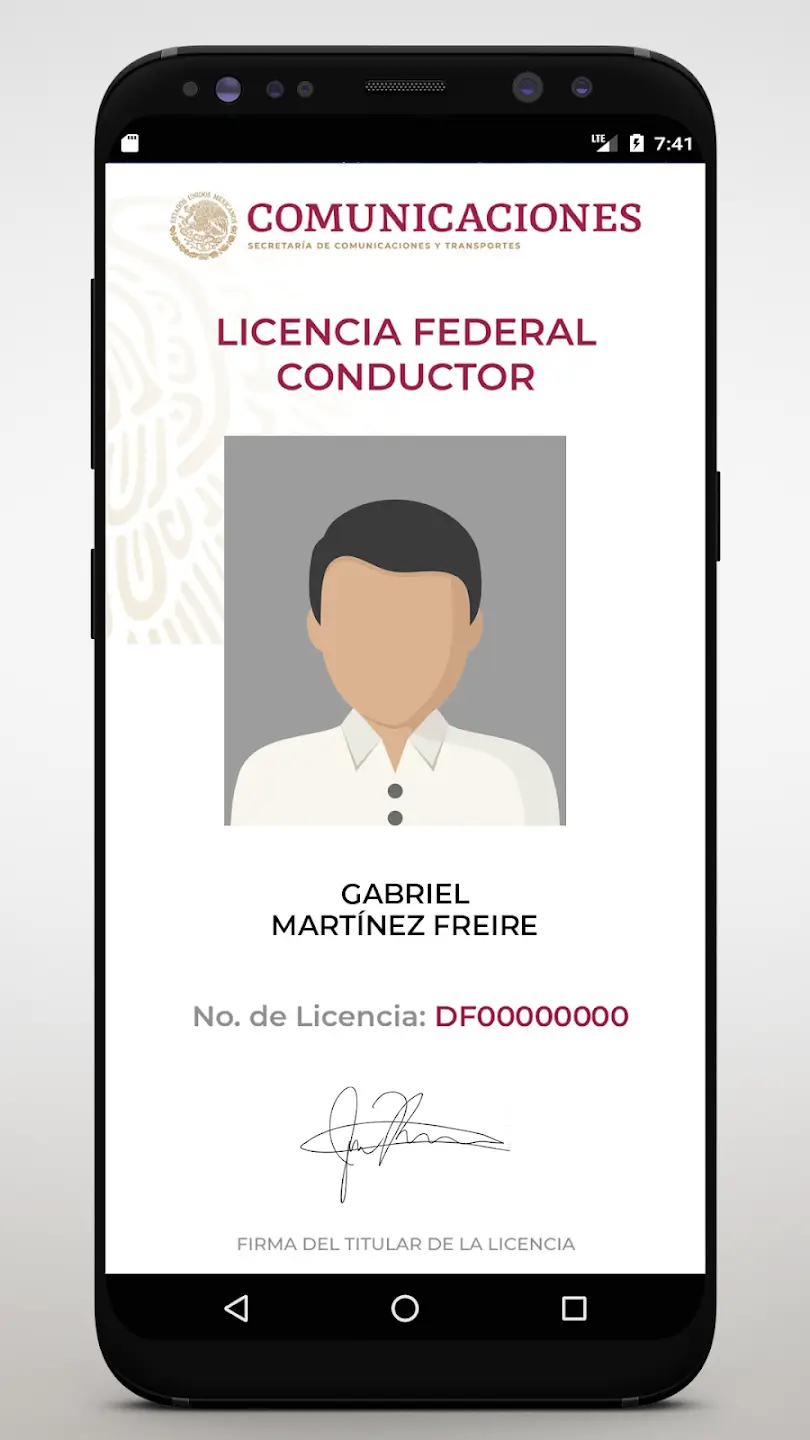 Screenshot Licencia Federal Digital APK v1.0.14