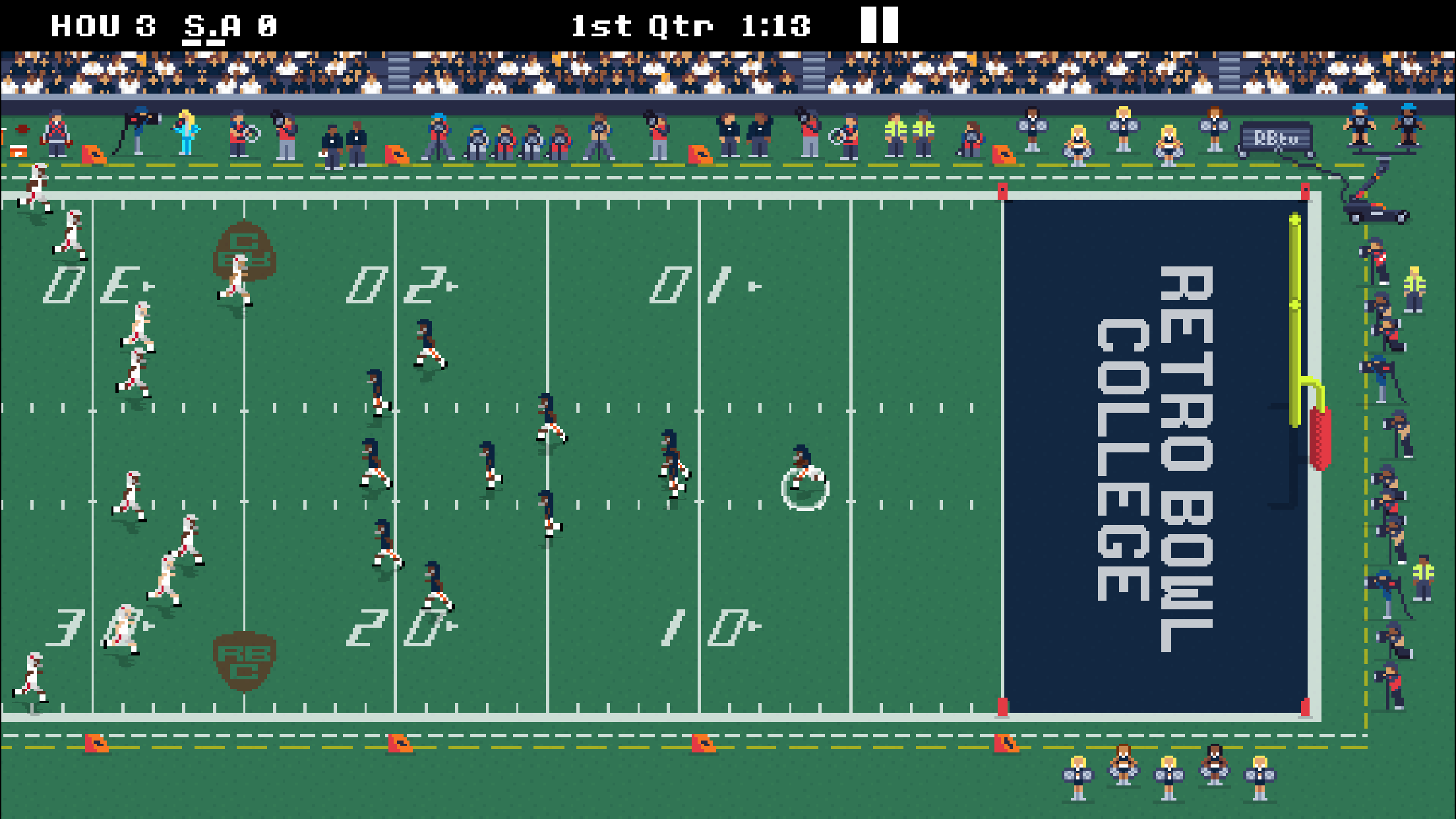 Screenshot Retro Bowl College APK