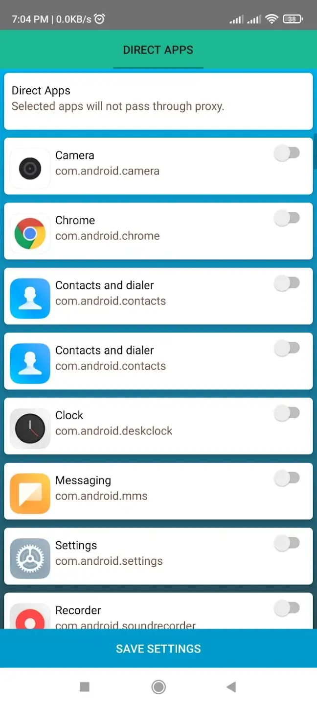 Screenshot College Proxy APK untuk Android