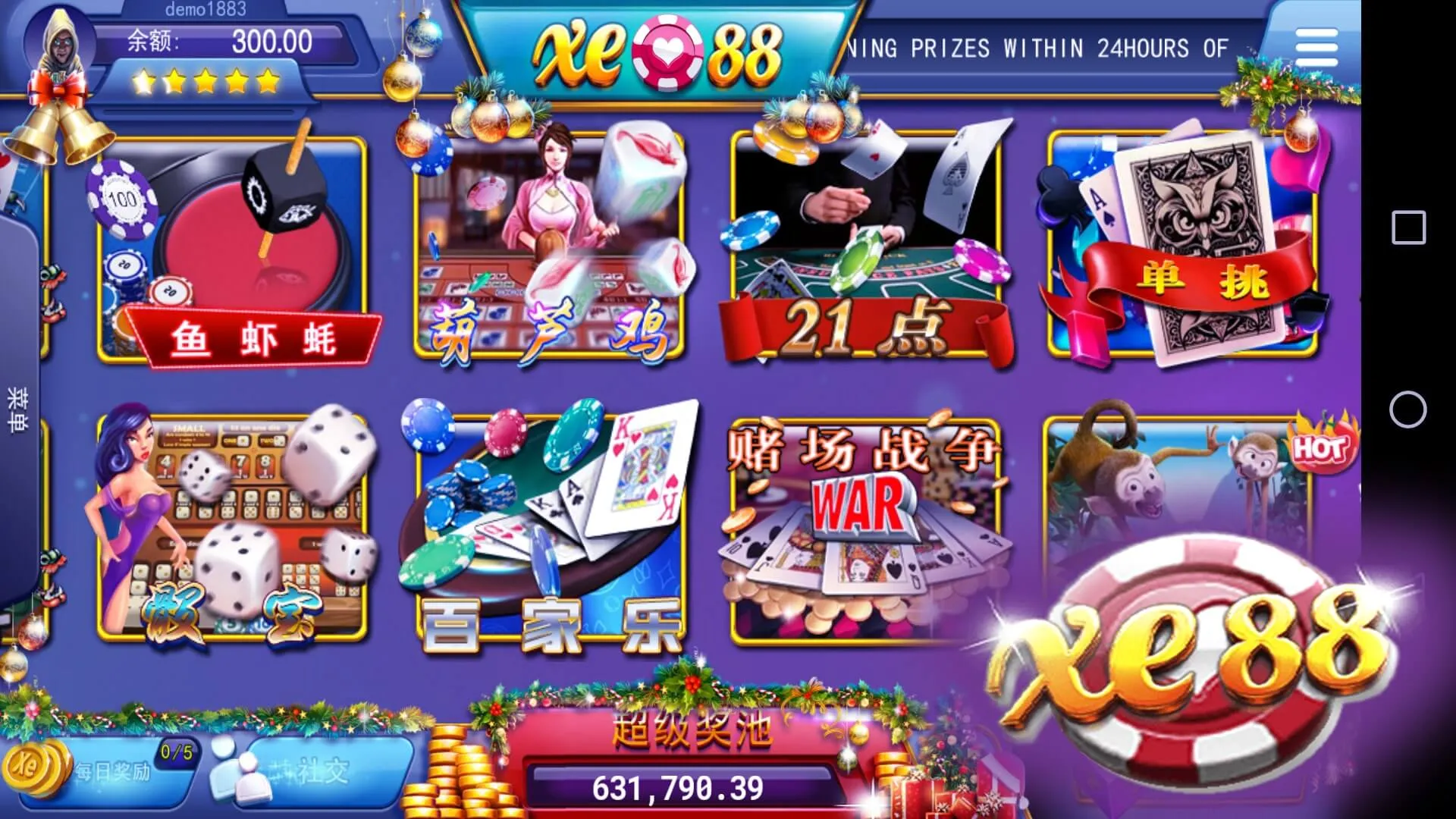Screenshot Xe88 APK 9.75 untuk Android