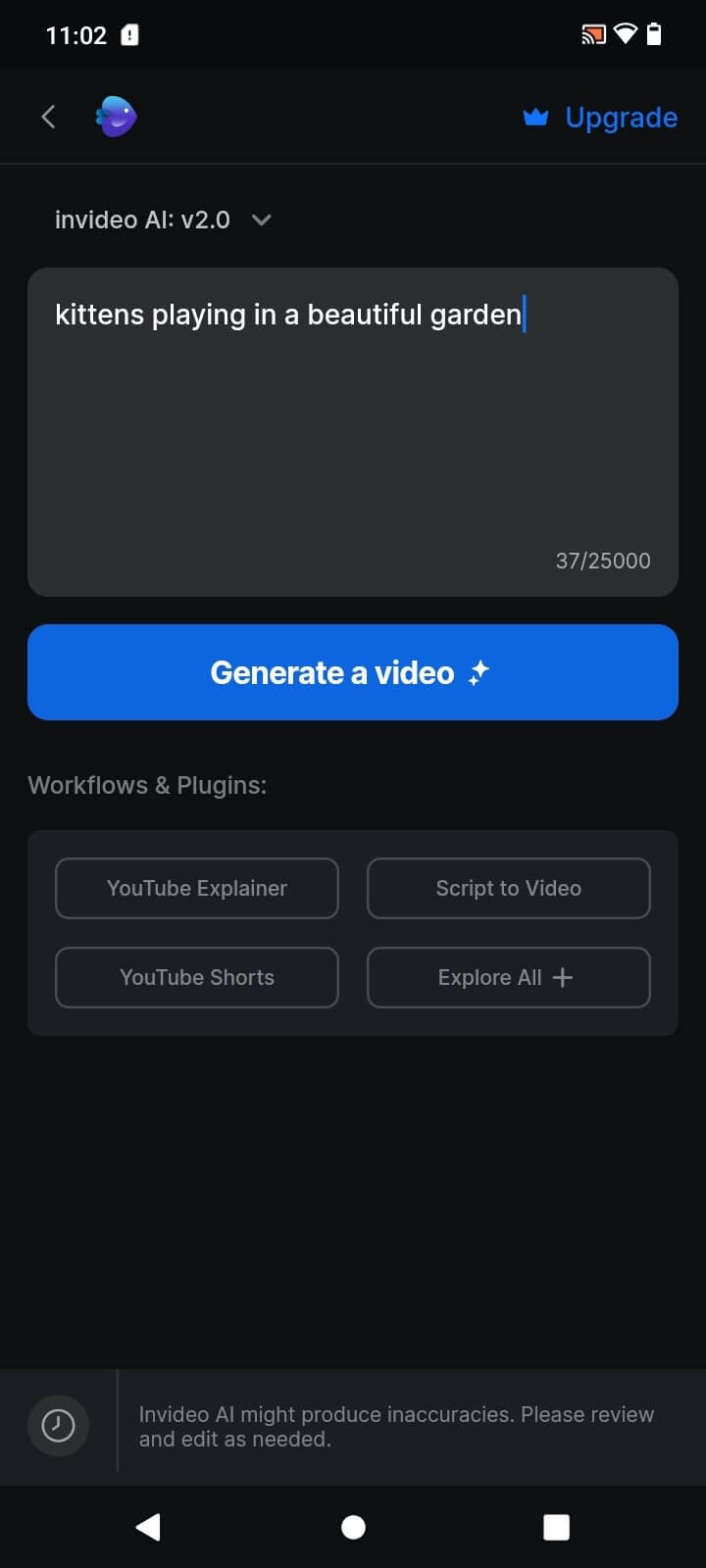 Screenshot Invideo AI APK v4.5.8