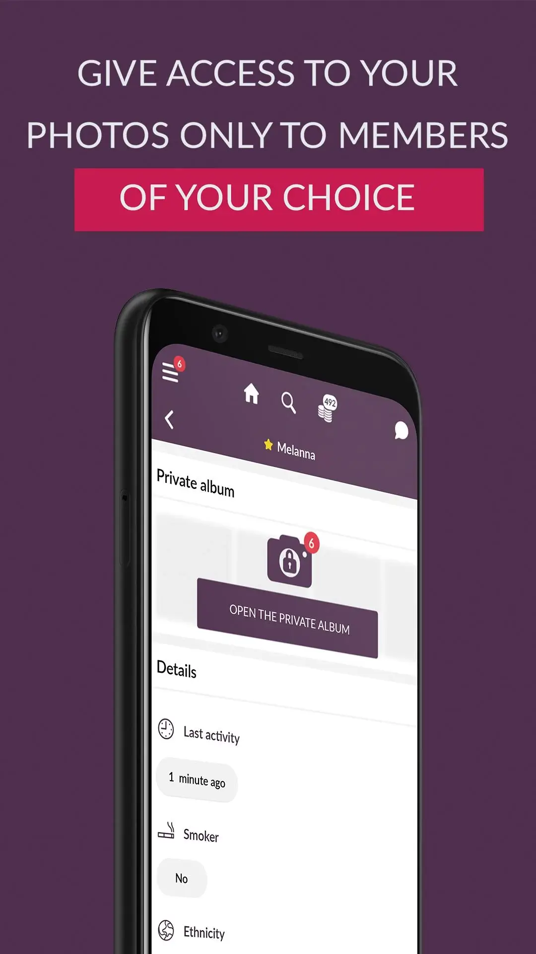 Screenshot Gleeden APK
