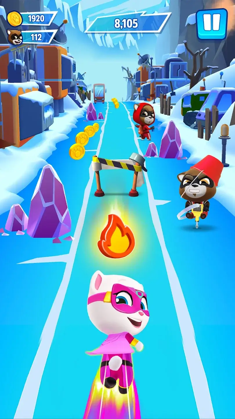 Screenshot Talking Tom Hero Dash APK