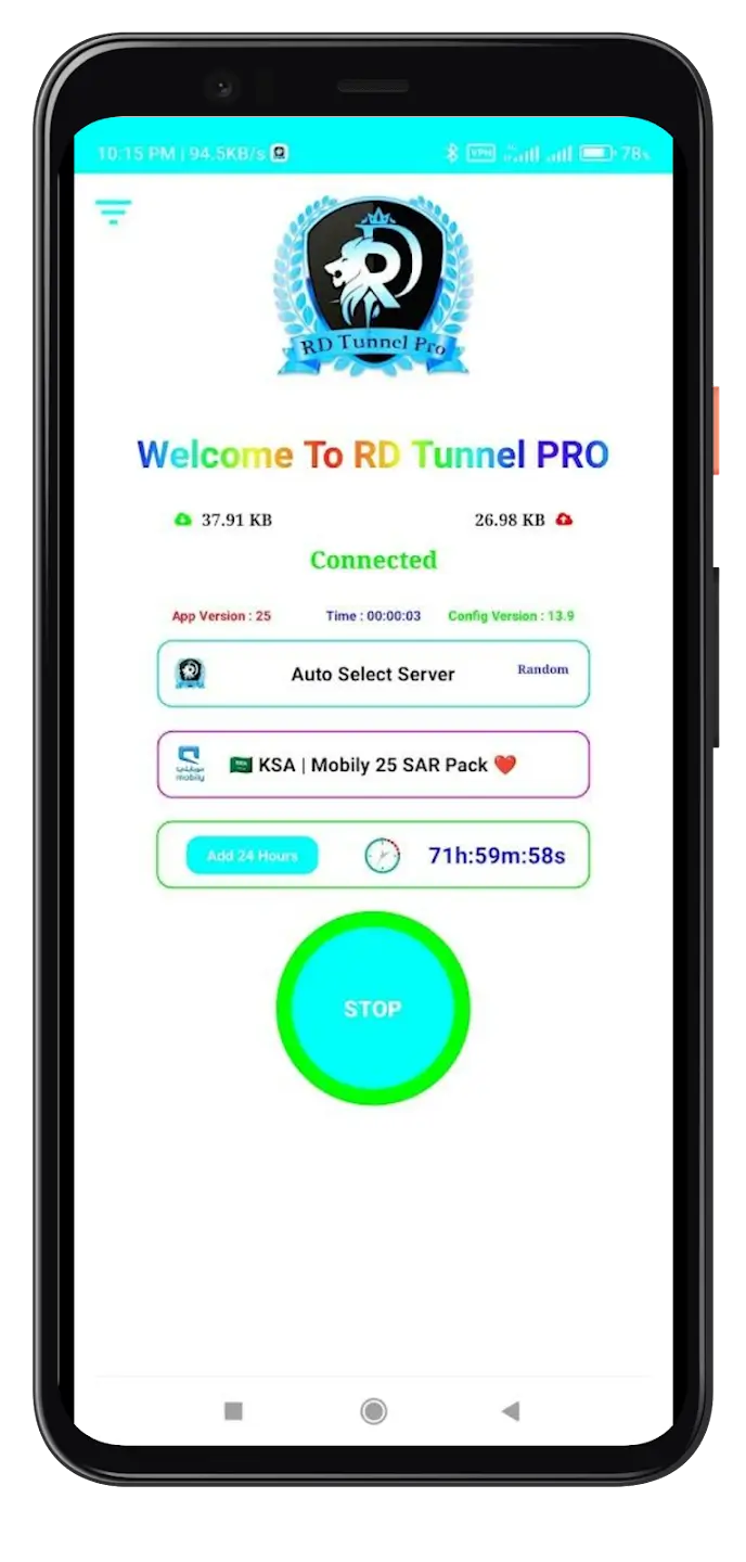 Screenshot RDTunnel Pro APK