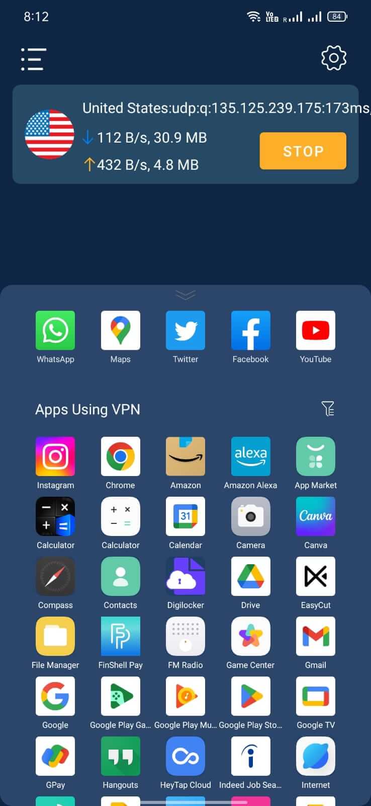 Screenshot SecVPN APK v6.0.077-RELEASE untuk Android