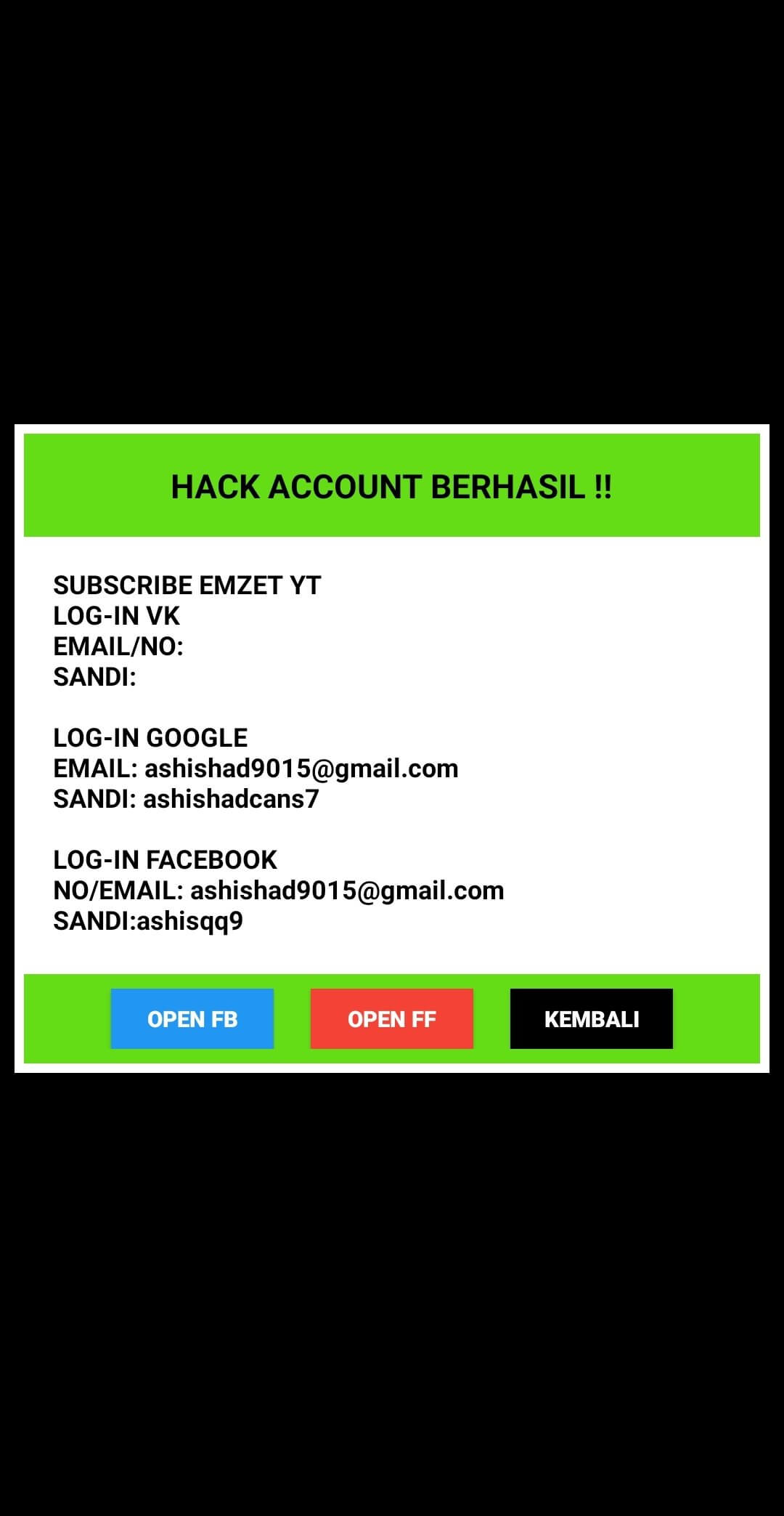 Screenshot Emzet Dark VIP APK v3.3