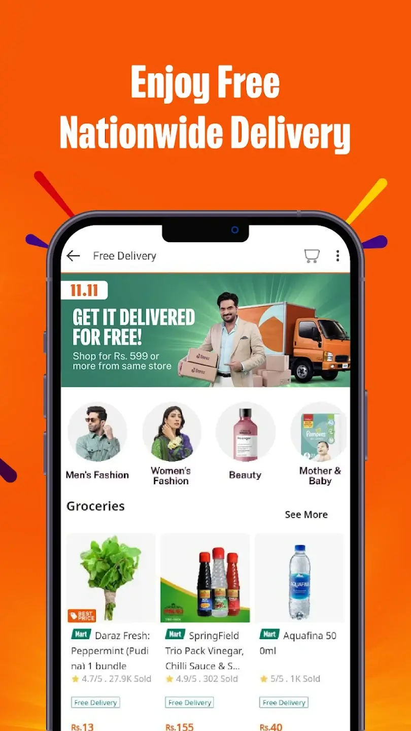 Screenshot Daraz APK v9.35.0 untuk Belanja Online