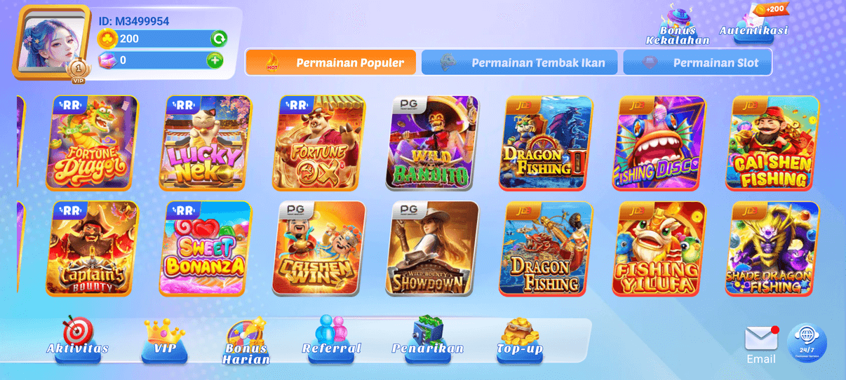 Screenshot 7276 Slot APK