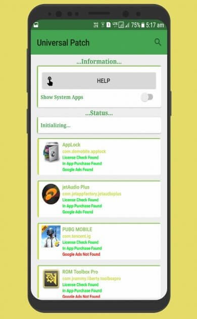 Screenshot Jasi Patcher APK v4.11 untuk Android