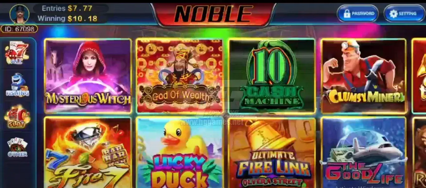 Screenshot Noble777 APK