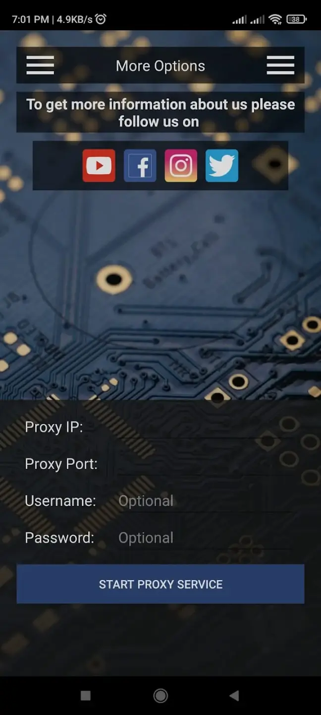 Screenshot College Proxy APK untuk Android