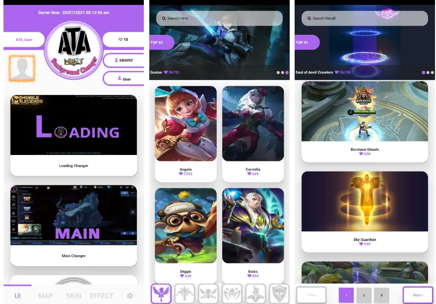 Screenshot ATA MLBG Changer APK v3.2.5