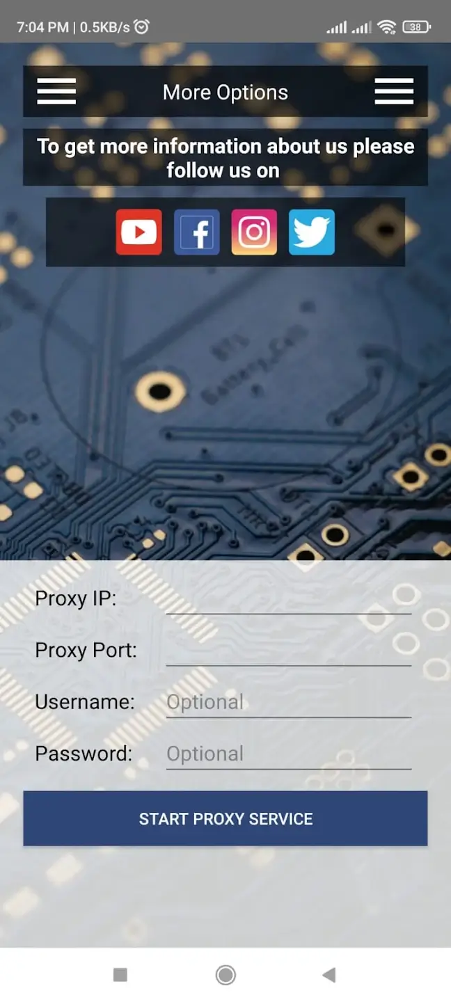 Screenshot College Proxy APK untuk Android
