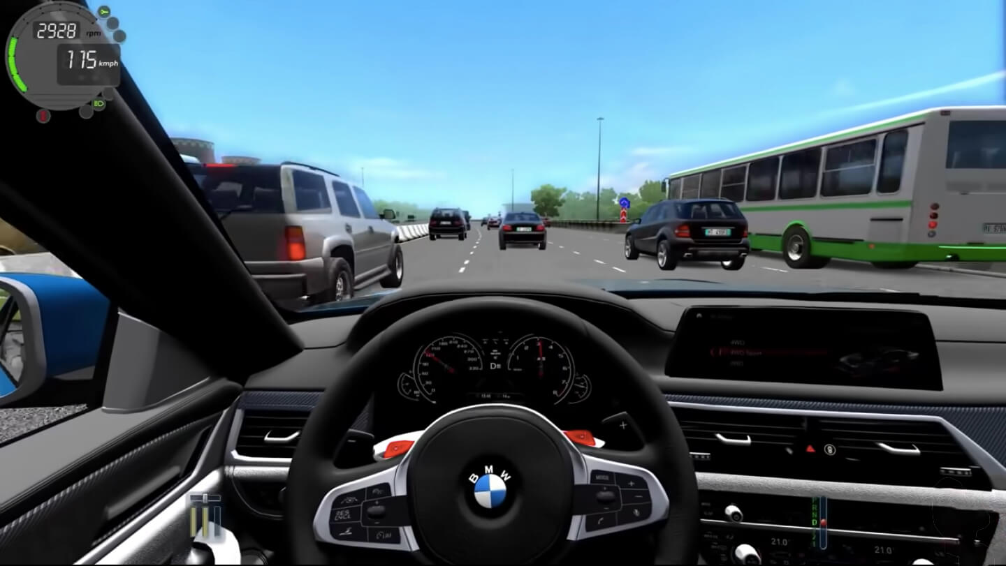 Screenshot City Car Driving APK v1.050