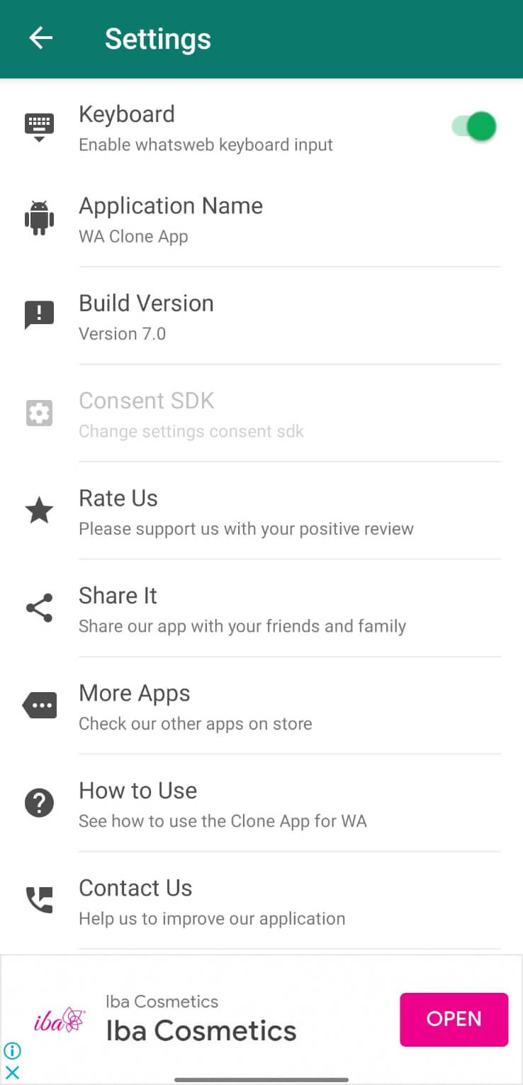 Screenshot WA Clone APK 8.1 Download untuk Android