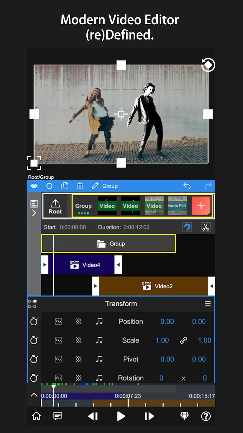 Screenshot Node Video Editor APK